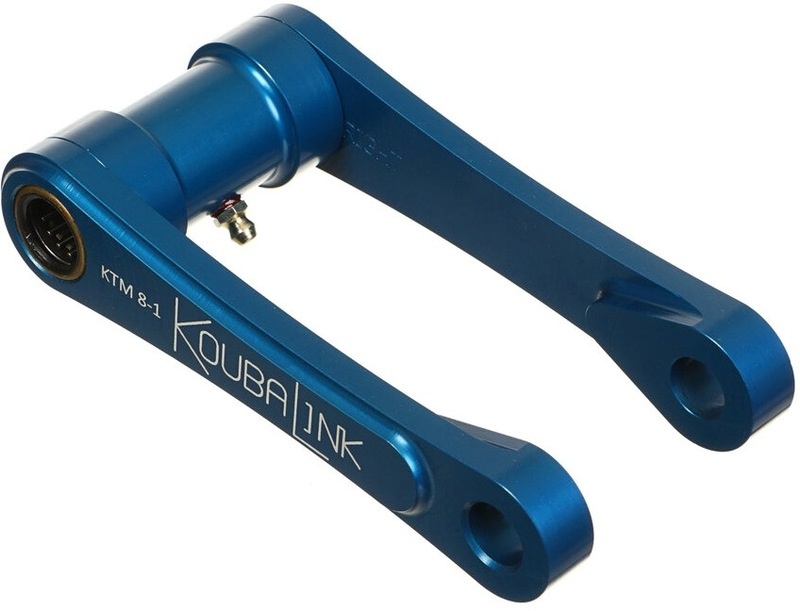 KOUBALINK Verlagingsset (25,4 - 31,8 mm) Blauw - Husqvarna 701 / KTM 690 / GasGas 700