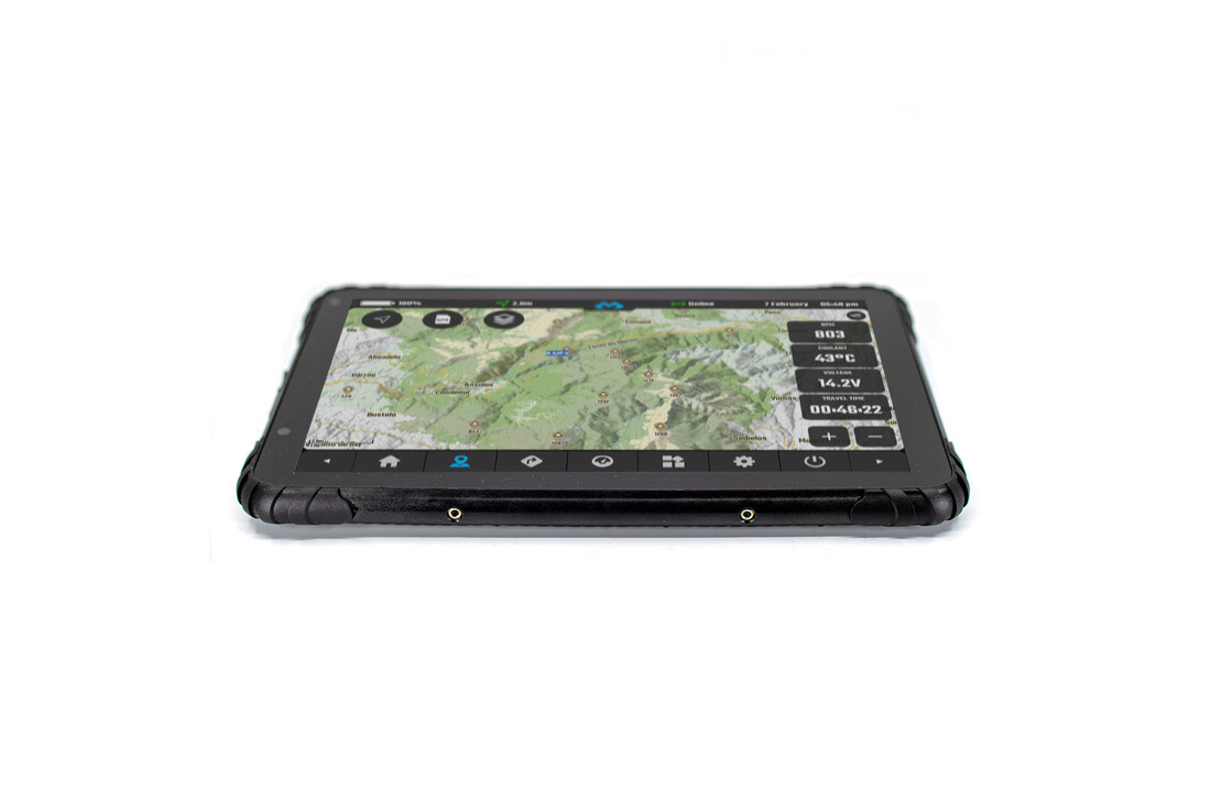 Thork Racing DMD-T865X Nav Tab (8″) - GPS Tablet - Navigation Tablet