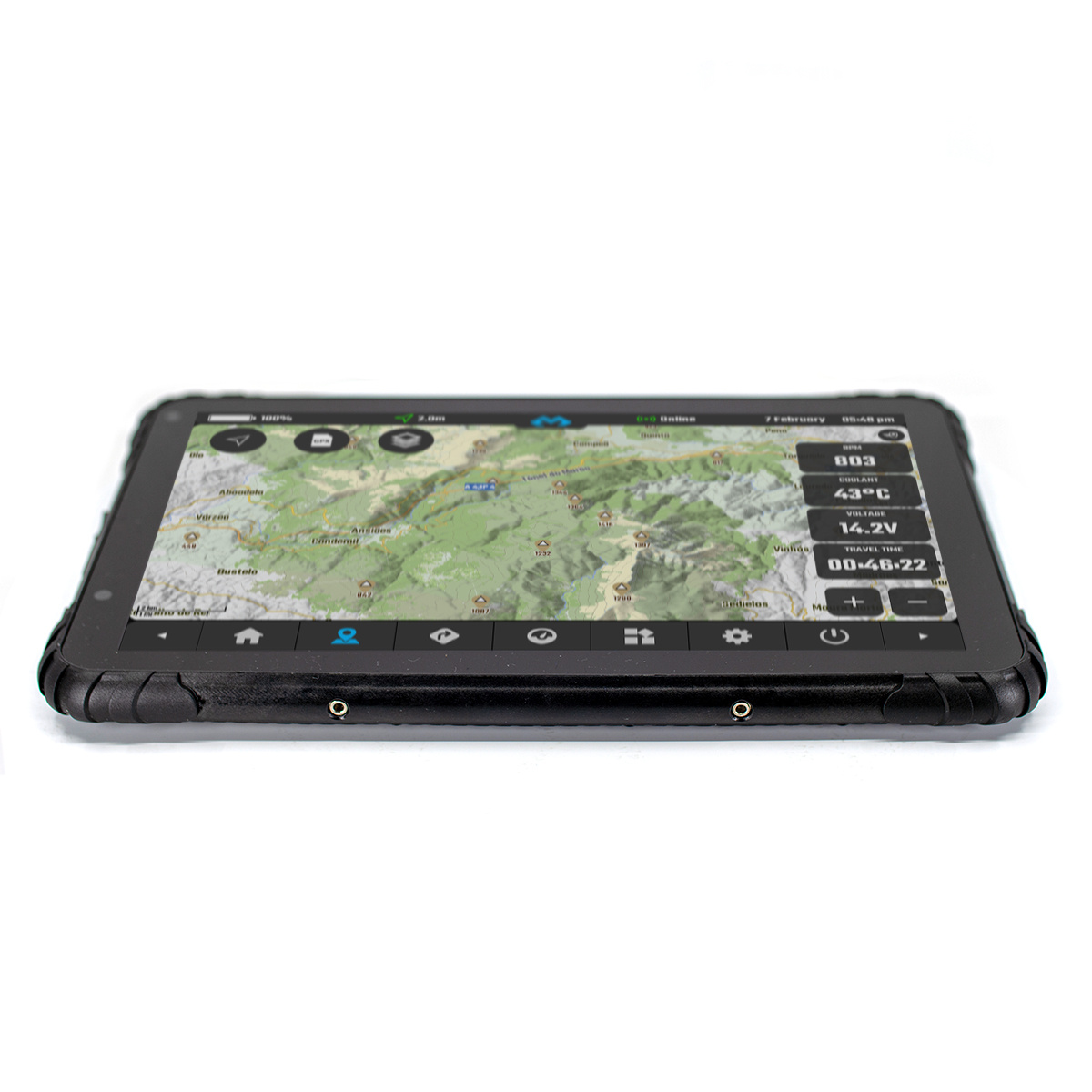 Thork Racing - DMD-T865X Nav Tab (8 inch) - Navigation Tablet