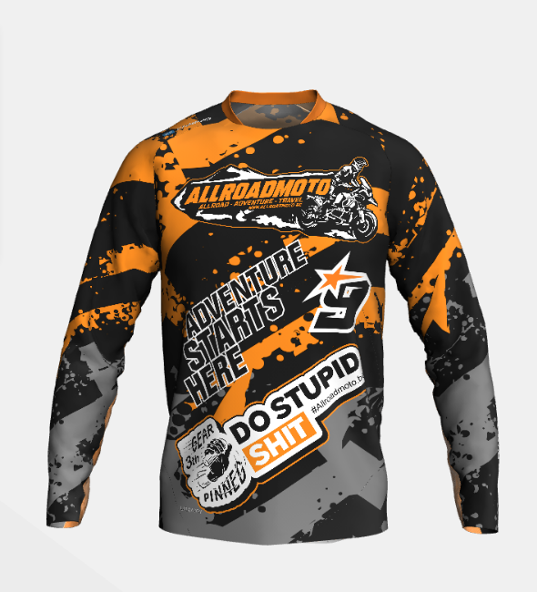 Allroadmoto Custom Jersey in huiskleuren - BE PART OF THE GANG