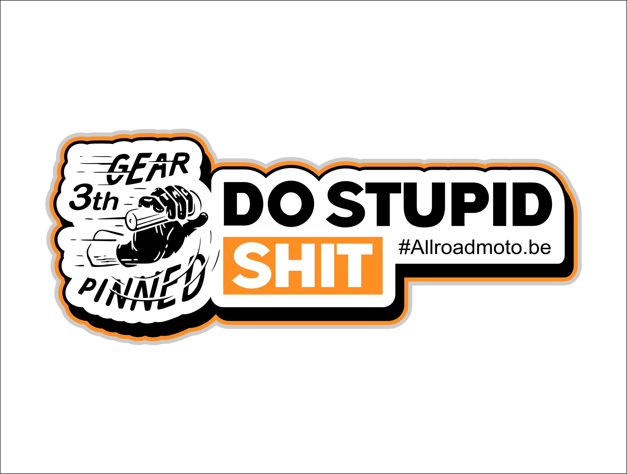 Allroadmoto Custom Jersey in huiskleuren - BE PART OF THE GANG