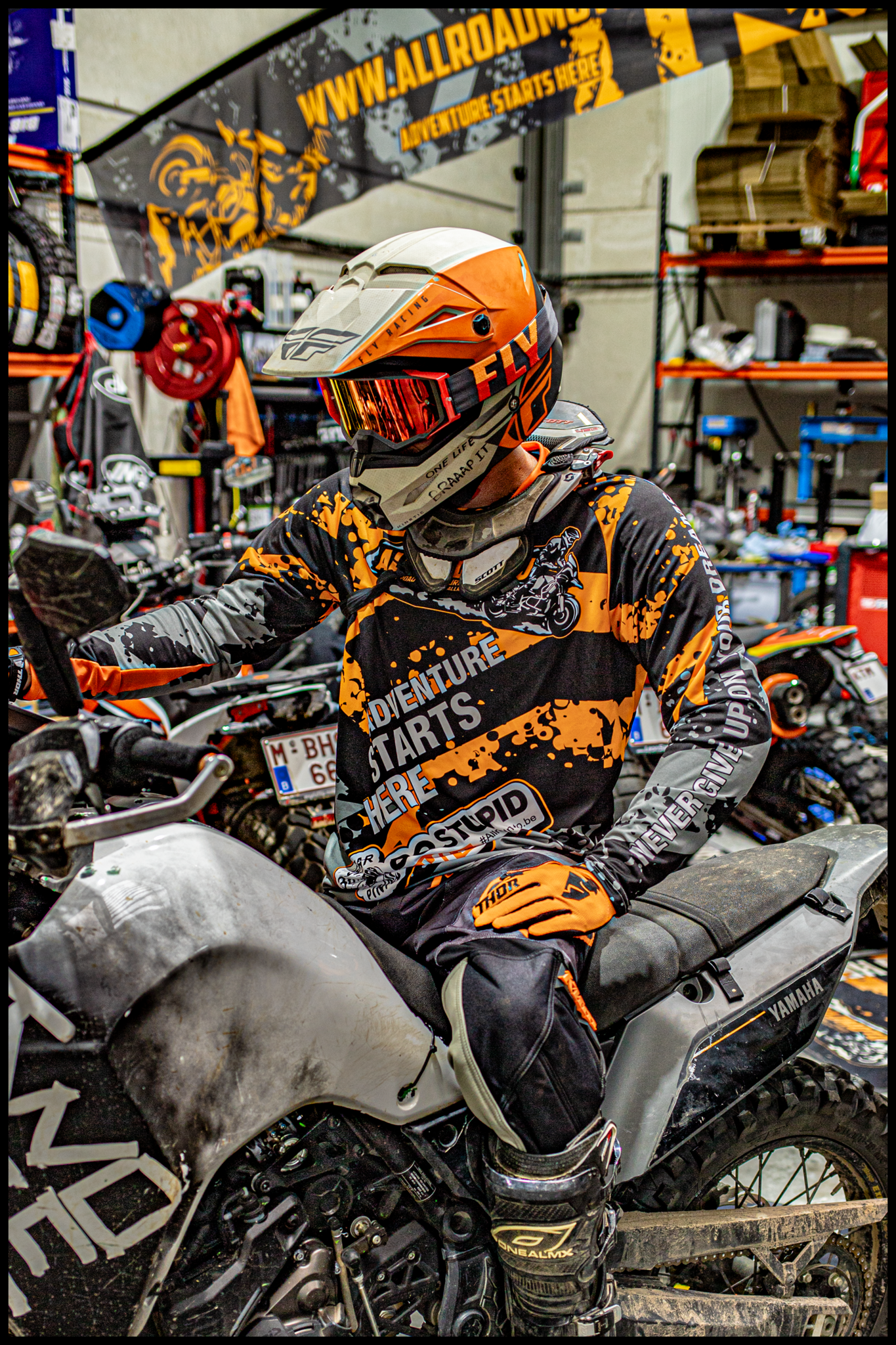 Allroadmoto Custom Jersey in house colors - BE PART OF THE GANG
