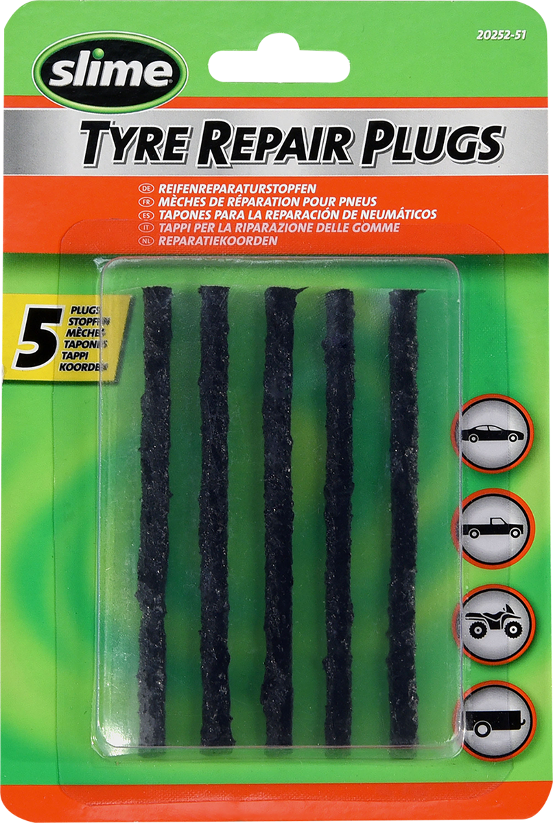 Slime - Bandenreparatie plug - 5 stuks