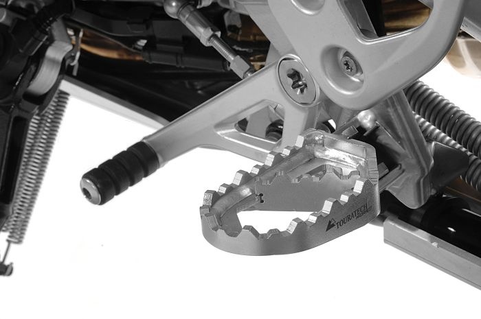 Touratech foot pegs 'Works' - BMW R1300 GS / R1250GS/ R1250GS Adventure/ R1200GS from 2013/ R1200GS Adventure from 2014/ F850GS/ F850GS Adventure/ F750GS