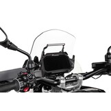 Touratech GPS bracket above the instruments, height-adjustable for BMW R1300GS