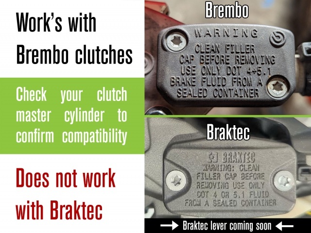 AltRider MAC Clutch and Brake Lever - KTM / Husq / GASGAS / Sherco / Beta / TM Brembo