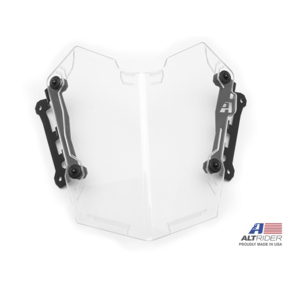 Koplampbeschermer Voor TENERE 700 RALLY WORLD RAID Motorfiets Koplamp Beschermhoes(SBY-044-Transparent