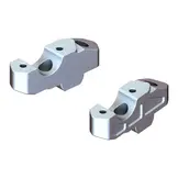 Touratech Offset stuurverhoger 35 mm, voor BMW R1300GS