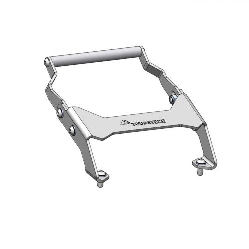 Touratech Verstevigingsstang voor originele BMW motorvalbeugel voor BMW R1300GS GPS-stuurbeugel boven het instrumentenpaneel, in hoogte verstelbaar voor BMW R1300GS