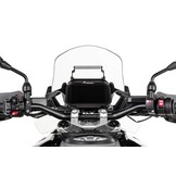 Touratech Verstevigingsstang voor originele BMW motorvalbeugel voor BMW R1300GS GPS-stuurbeugel boven het instrumentenpaneel, in hoogte verstelbaar voor BMW R1300GS