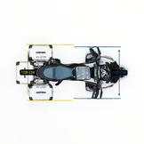 Touratech ZEGA Mundo aluminium koffersysteem 31/31L, 38/38L, 45/45L voor BMW R 1300 GS