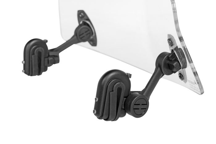 Touratech Voorruitdeflector Evo, transparant