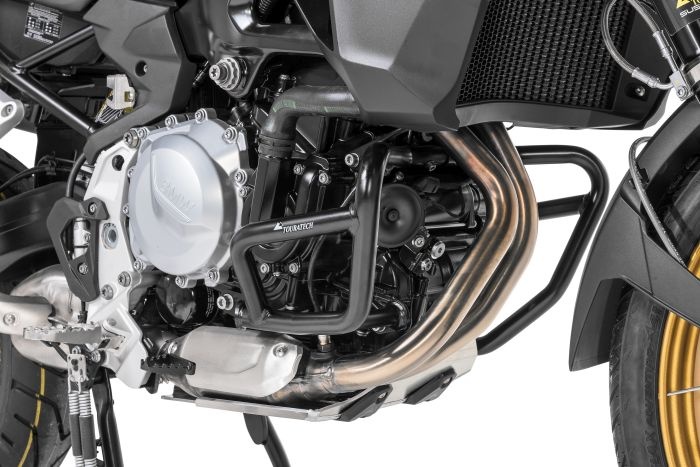 Touratech Grijze o Zwart Motorvalbeugel RVS voor BMW F900GS/ F850GS/ F750GS