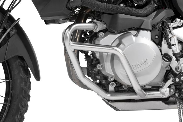 Touratech Grijze o Zwart Motorvalbeugel RVS voor BMW F900GS/ F850GS/ F750GS