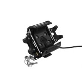 Touratech Garmin Montana/ BMW Navigator Adventure stuurbevestiging *afsluitbaar* *geanodiseerd zwart aluminium*