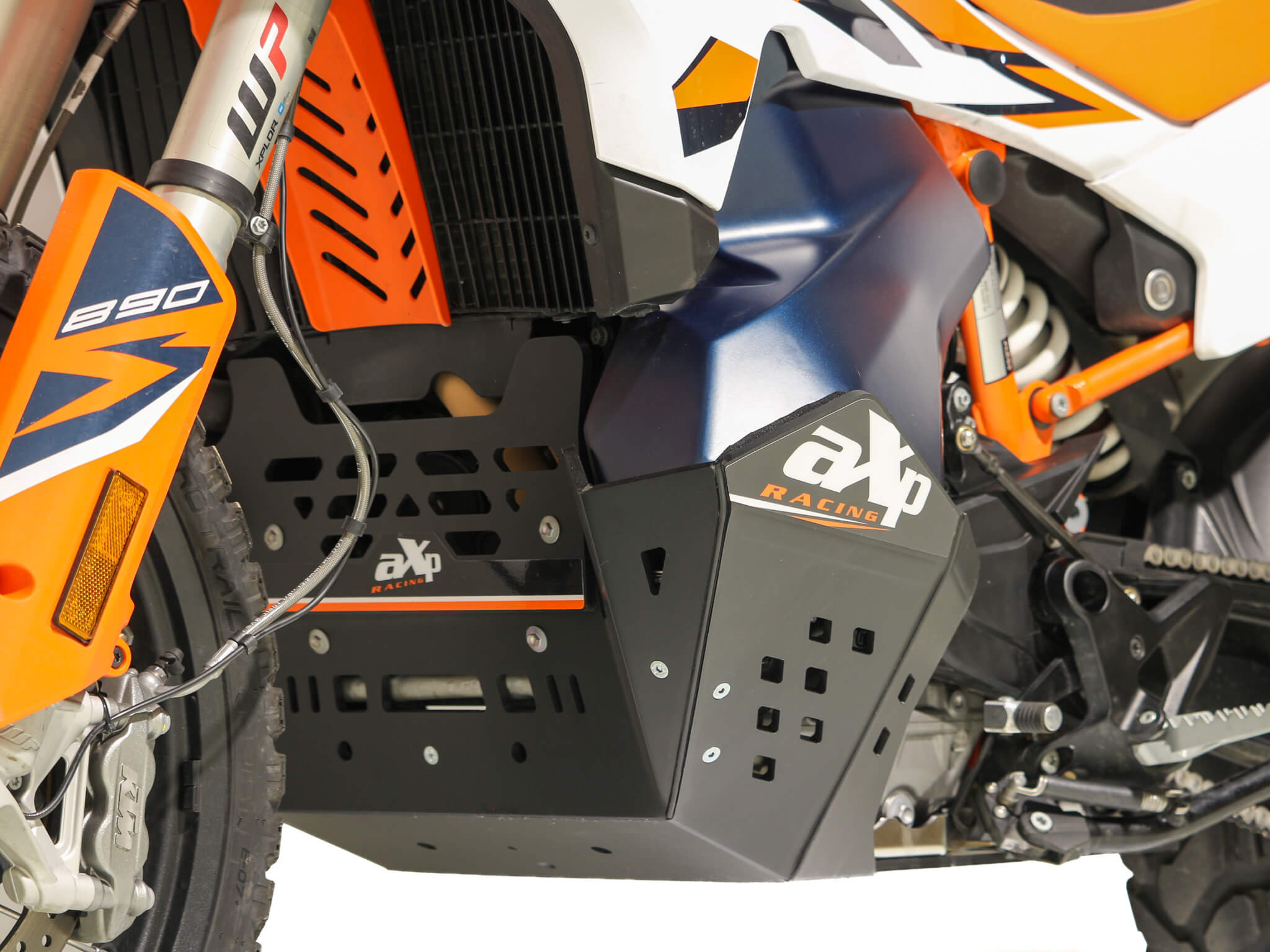AXP Racing GEN II KTM 790 / 890 Adventure R / S Skidplate / Bashplate Black