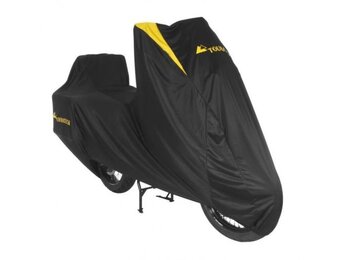 Touratech Indoor 'Super Soft' cover for long-distance Enduros with cases