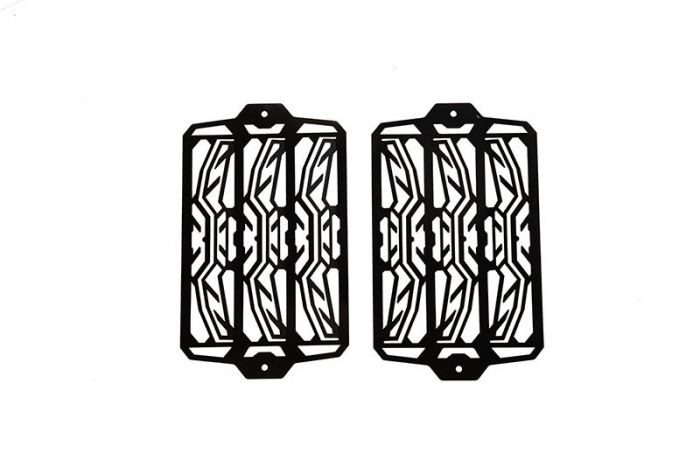 Touratech Radiateurbeschermer zwart voor Triumph Tiger 900