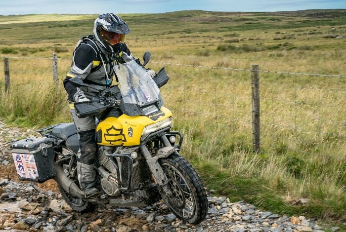 Touratech Hand protectors DEFENSA Expedition black for Harley Davidson RA1250 Pan America