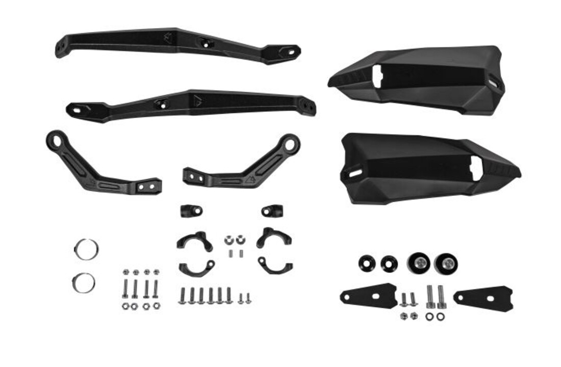 Touratech Hand protectors DEFENSA Expedition black for Harley Davidson RA1250 Pan America