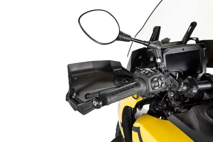 Touratech Handbeschermers DEFENSA Expedition zwart voor Harley Davidson RA1250 Pan America