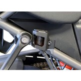 Touratech Achterremvloeistofreservoirbeschermer zwart voor Harley-Davidson RA1250 Pan America