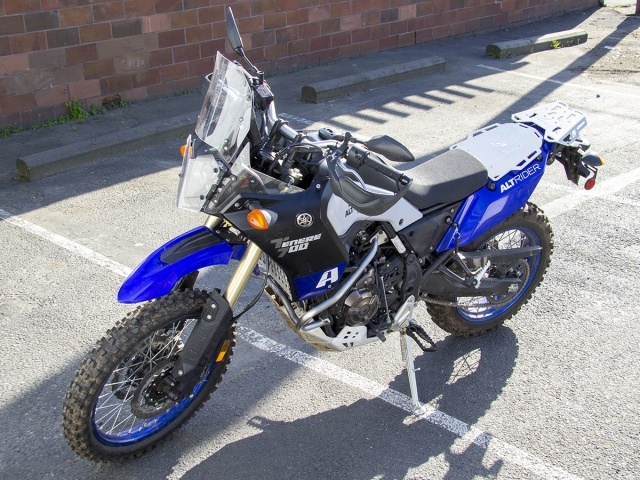 AltRider bagagereksysteem voor de Yamaha Tenere 700