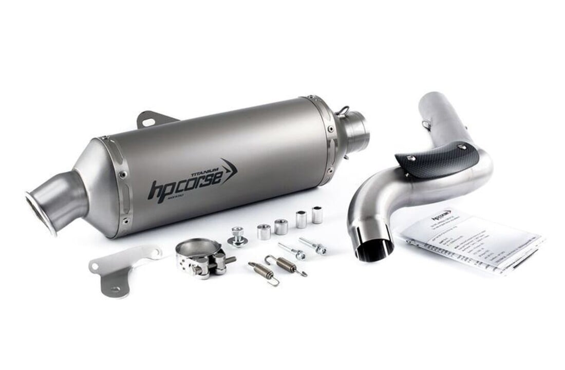 HPCORSE SP-1 Silencer - High Exchaust - Stainless Steel - Yamaha Tenere 700