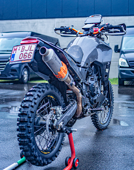 HPCORSE SP-1 Uitlaat - High Exchaust - Stainless Steel - Yamaha Tenere 700