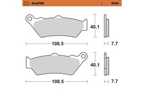Moto-Master Brakepad Sinter - Front (404301)