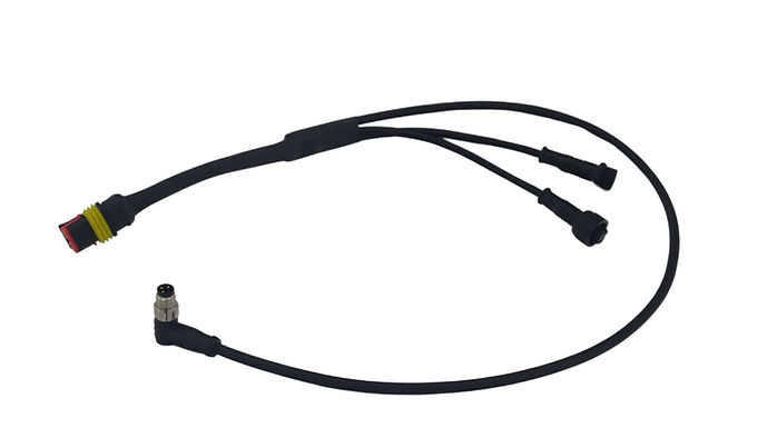 WLP M12+M7 LED wiring with super seal 12V