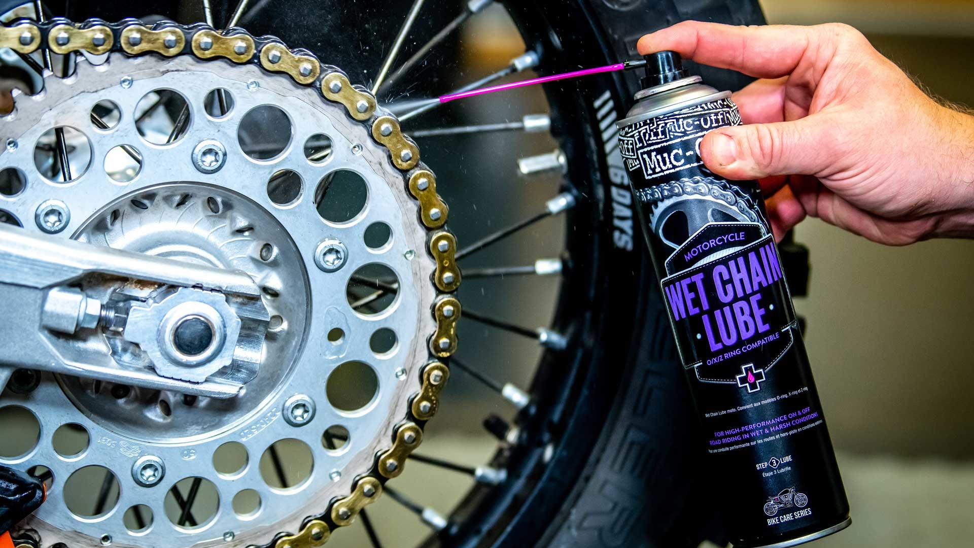 MUC-OFF Wet-Weather kettingspray 50ml