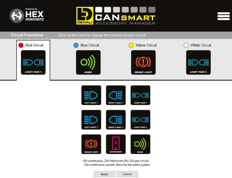 DENALI CANsmart-controller GEN II - BMW R1300GS '24-