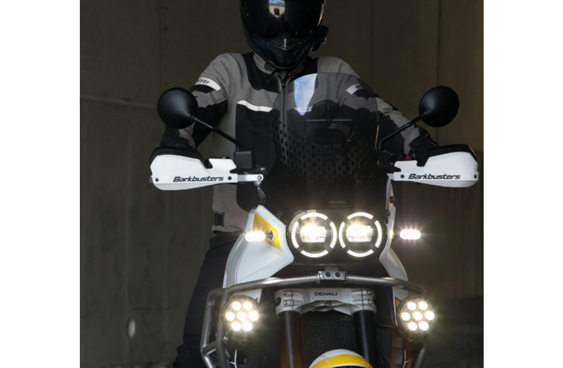 Denali Light Mount - OEM Crashbar Adapter - Ducati DesertX