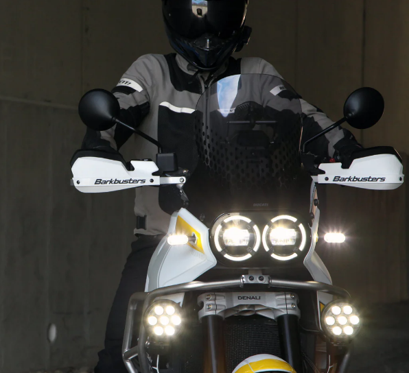 DENALI Light Mount - OEM Crashbar Adapter - Ducati DesertX