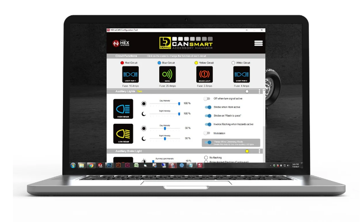 DENALI CANsmart Controller GEN II - Triumph Tiger 1200 and 900 Series