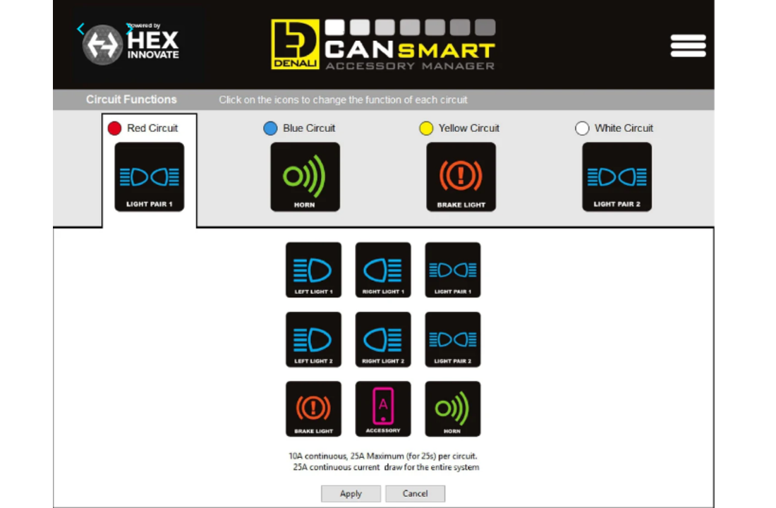 DENALI CANsmart Controller GEN II - Yamaha T700 Series