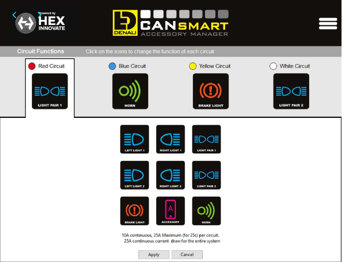 DENALI CANsmart Controller GEN II - Yamaha T700 Series