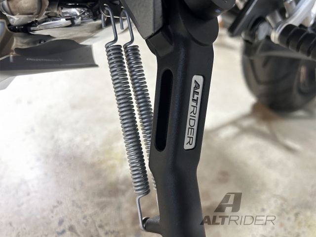 AltRider Verstelbare Alu Zijstandaard - BMW R1200/R1250 GS(A) (2013+) - verlaagde vering