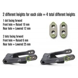 AltRider Variable Height Suspension Linkage - Honda CRF1000L and CRF1100L Africa Twin/ ADV Sports