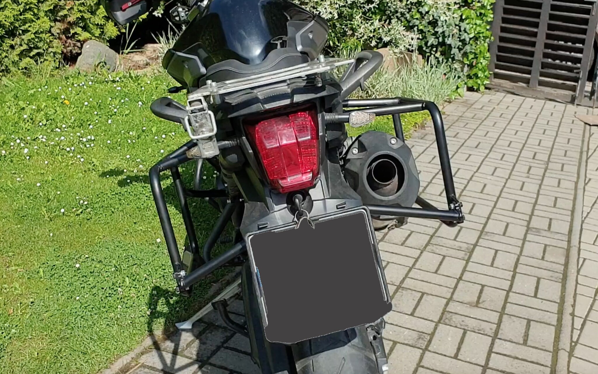 Outback Motortek Pannier Racks - Triumph Tiger 800