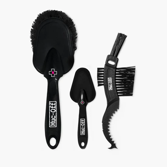 MUC-OFF Brush Set - 3 Brushes