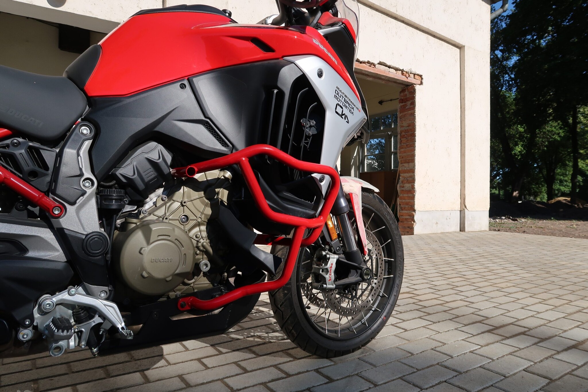 Outback Motortek Lower Crashbars - Ducati Multristrada V4/V4S
