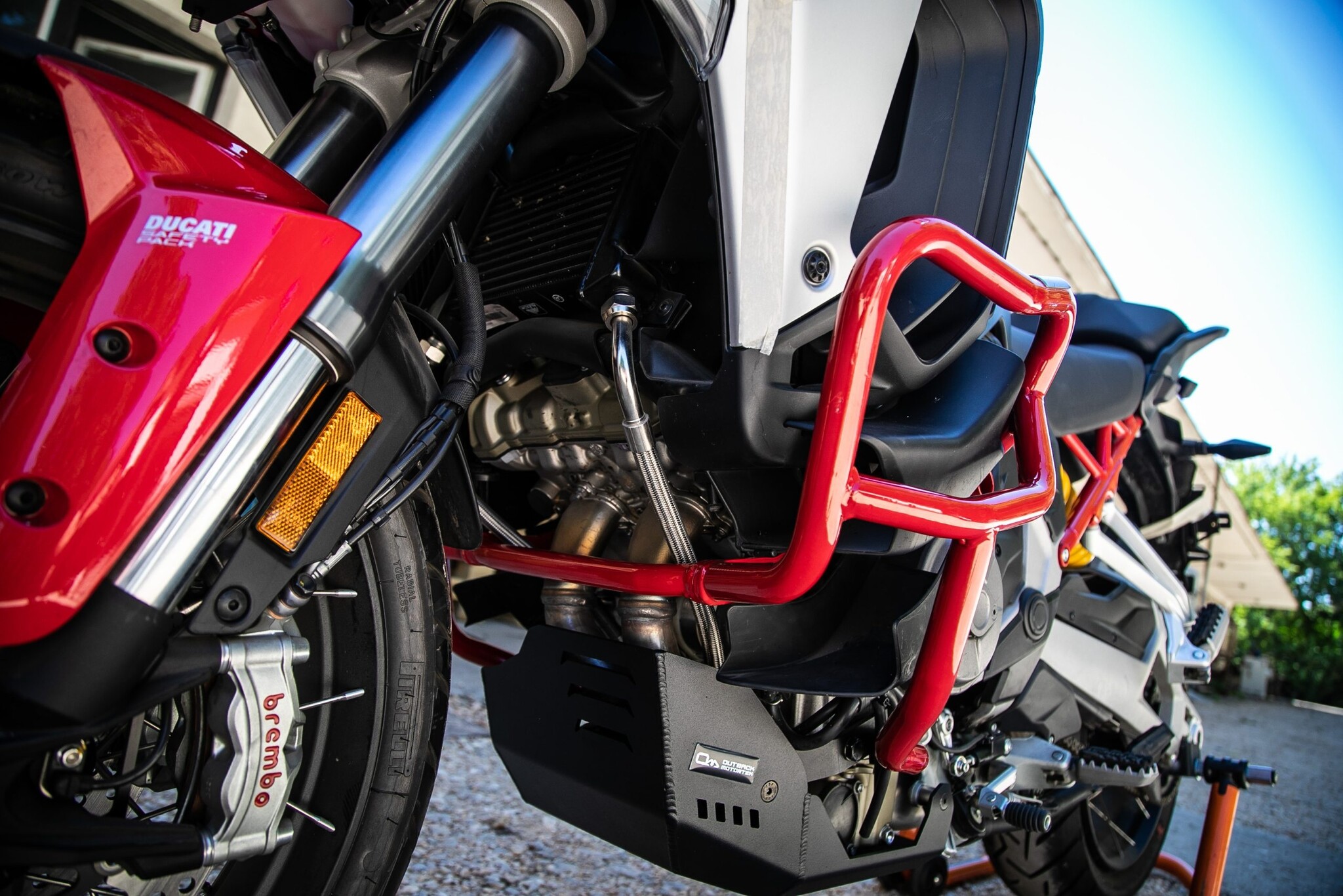 Outback Motortek Lower Crashbars - Ducati Multristrada V4/V4S
