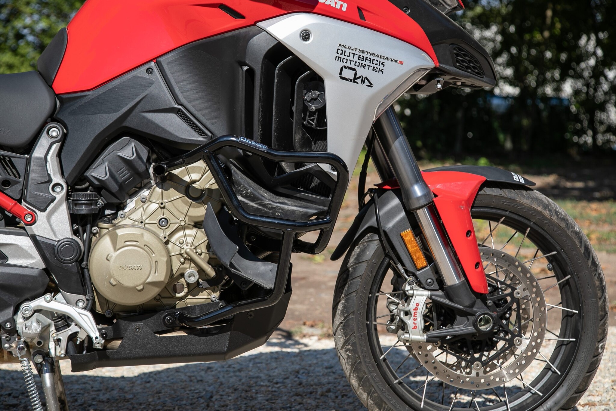 Outback Motortek Lower Crashbars - Ducati Multristrada V4/V4S