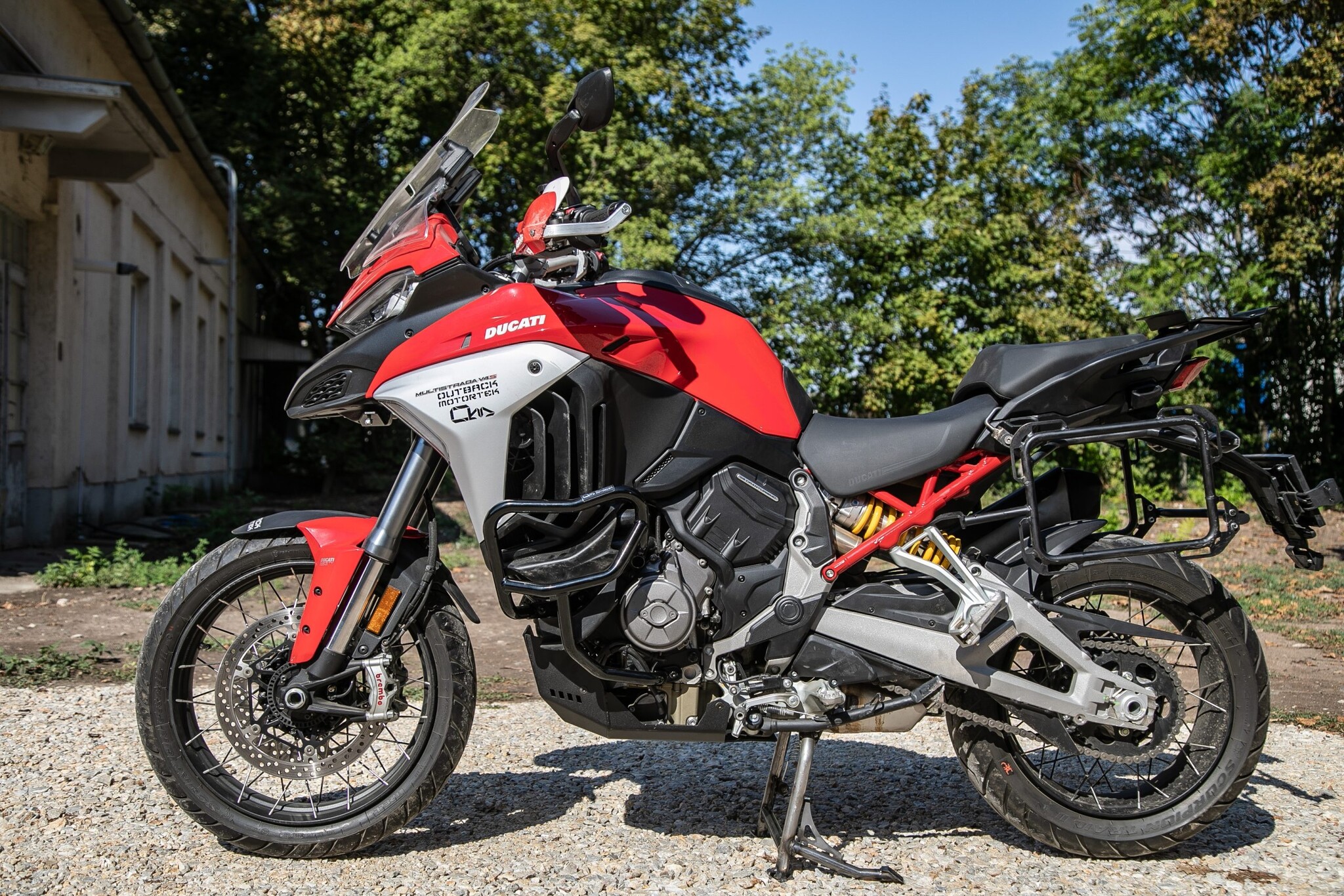 Outback Motortek Lower Crashbars - Ducati Multristrada V4/V4S