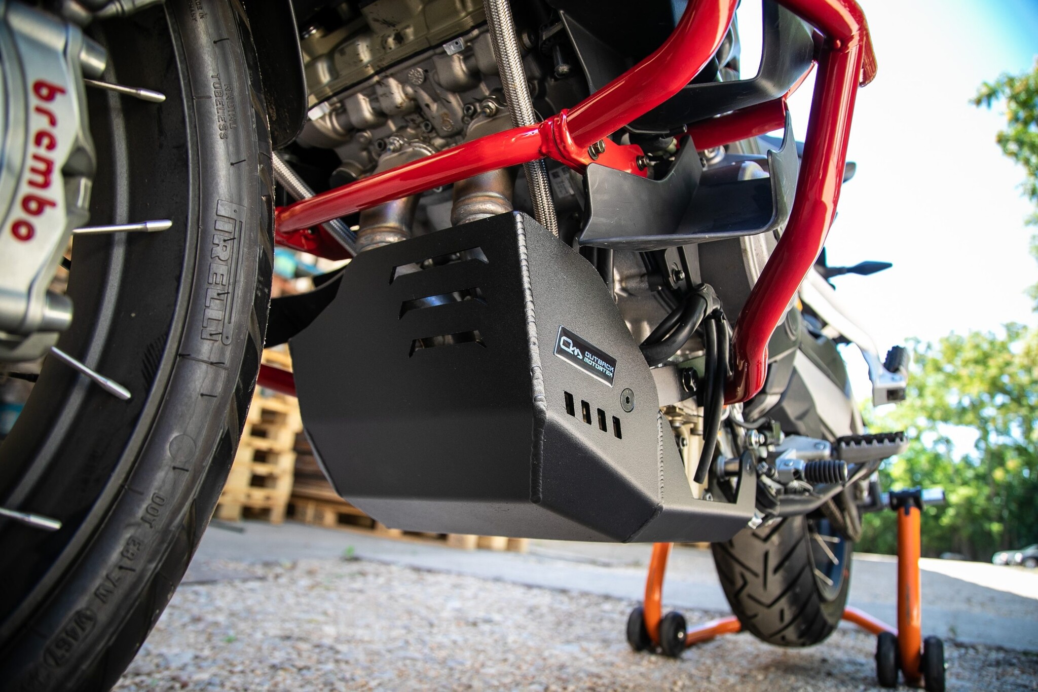 Outback Motortek Skidplate - Ducati Multristrada V4