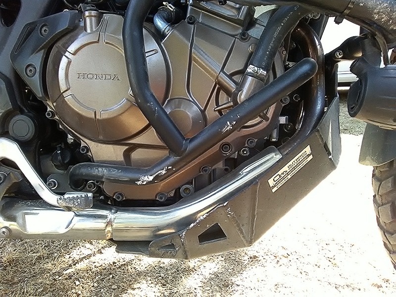 Outback Motortek Engine Case Guard - Honda CRF1000L Africa Twin