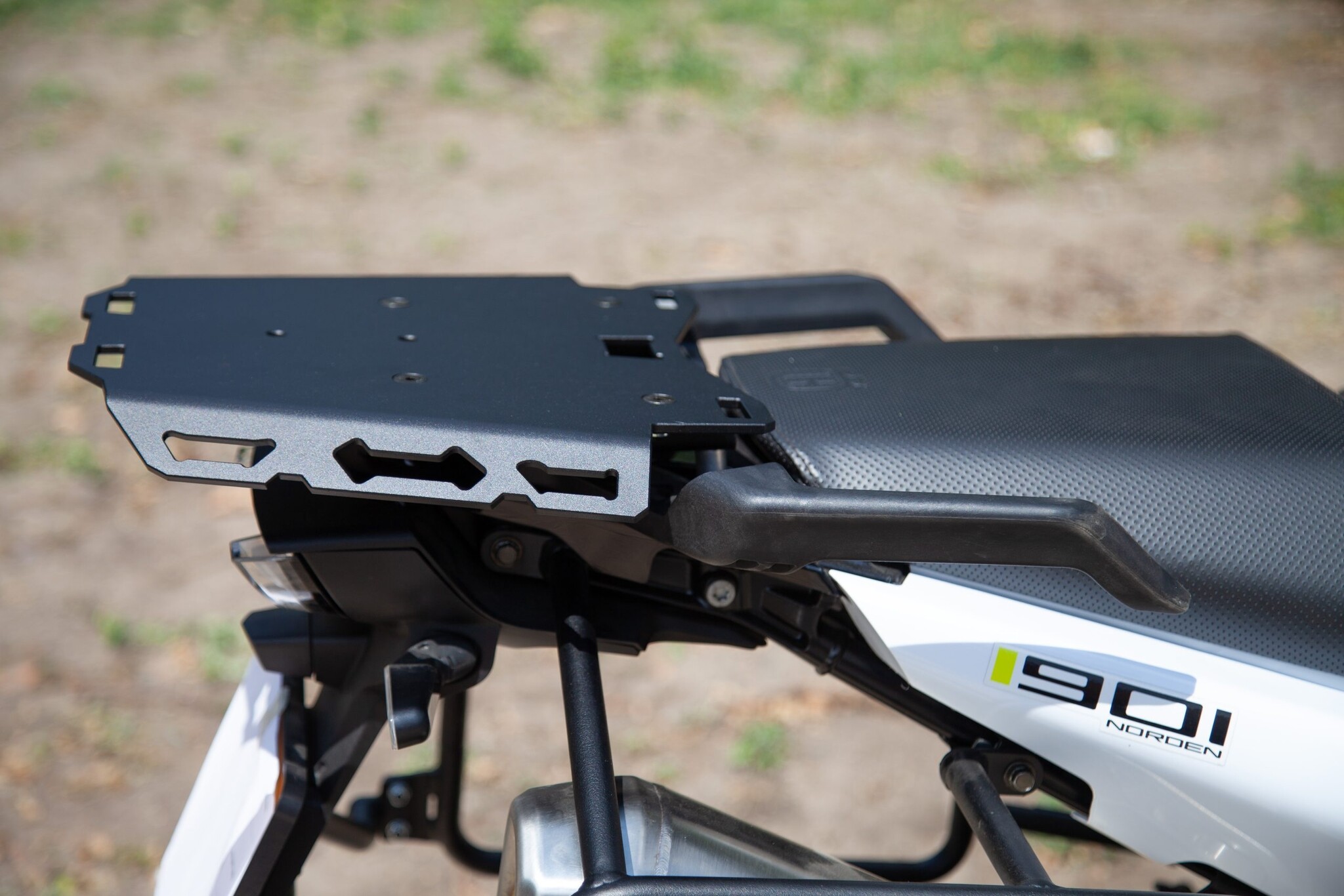 Outback Motortek Rear Luggage Rack - Husqvarna Norden 901