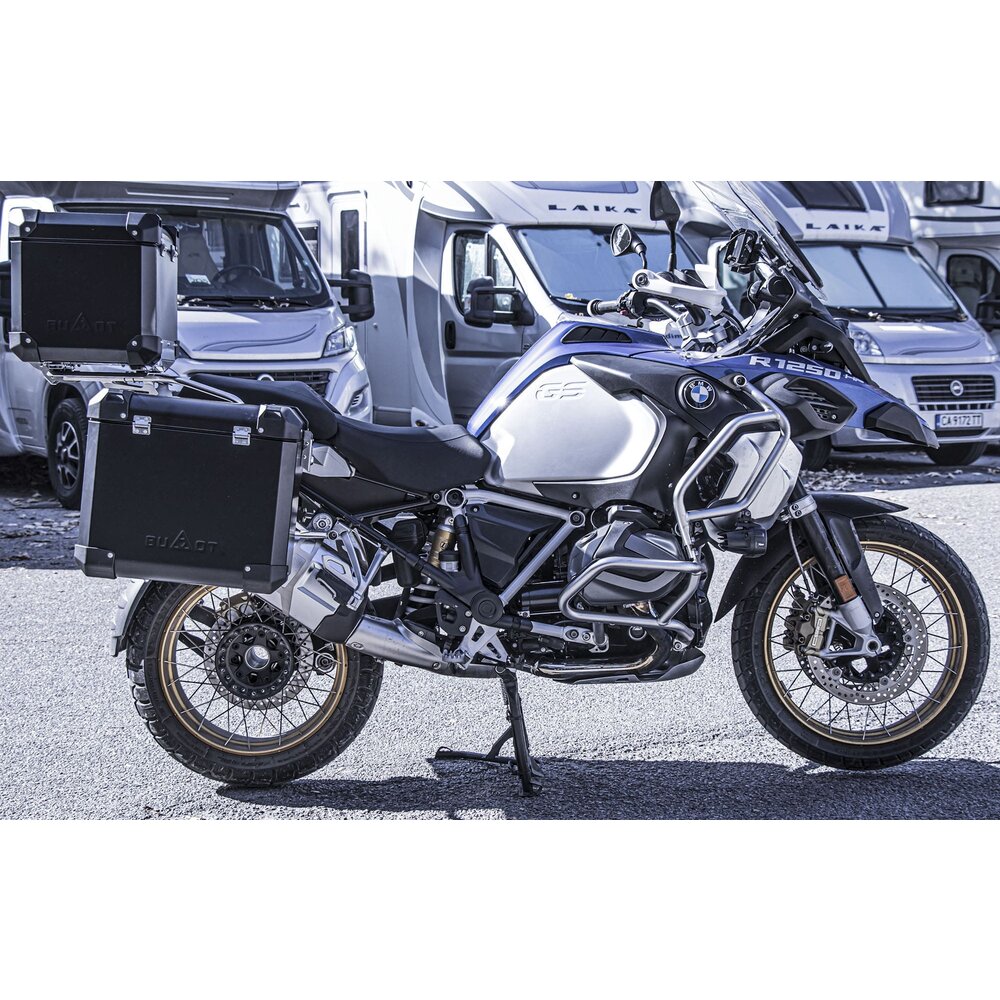 BUMOT Defender EVO pannierset for OEM sideracks â€“ BMW R1200/1250